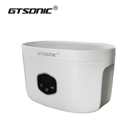 GT-F2 30W Pembersih Ultrasonik Elektrik untuk Perhiasan, Jam Tangan, Kacamata, Cincin, Gigi Palsu, Digital 600ML, Baja Tahan Karat 304, Pembersih Rumah Tangga