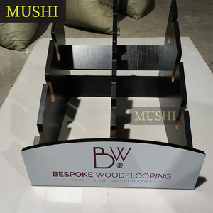 Tùy Chỉnh Gạch Đá Đá Cẩm Thạch Sàn Gỗ Mẫu Giá <span class=keywords><strong>Mdf</strong></span> Gỗ Khung Bề Mặt Đơn Giản Hiển Thị Giá - Product Image 3