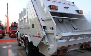 Xe Tải Thùng Rác SINOTRUK Howo 16M3 Xe Tải Nén Nén Rác Thải Lắp Ghép Phía Sau - Product Image 2