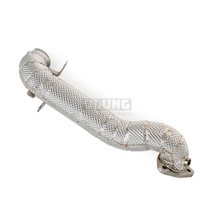 <span class=keywords><strong>Tubo</strong></span> <span class=keywords><strong>di</strong></span> <span class=keywords><strong>Scarico</strong></span> ad Alte Prestazioni in Acciaio Inox con Strato Isolante per Citroen C4 (C4 PICASSO) C5 1.6T 2009-2018 - Product Image 4