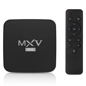 Bir durak toptan MXV Android 11 akıllı Set üstü kutusu 4GB 32GB Dual Band Wifi BT 5.0 Internet TV kutusu