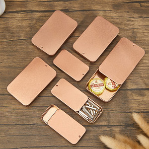 Nouvelle Offre : Boîte Coulissante en Fer Blanc pour Médiators de Guitare, Personnalisable (Couleur et Image), Peinture Alimentaire à l'Intérieur, Idéale pour Cadeau - Product Image 1
