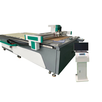 OEM/ODM proyector pantalla tela máquina de grabado láser caja que hace la máquina de cartón troquelado Digital Cnc cortador Plotter