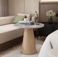 Table basse moderne pour hôtels, style champignon, pour les espaces de détente
