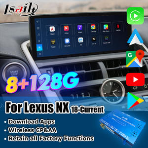 Interfaz automática Lsailt 8G Android para Lexus NX NX200t NX300h 2018-2022 Interfaz de video multimedia con <span class=keywords><strong>Spotify</strong></span>, CarPlay - Product Image 2