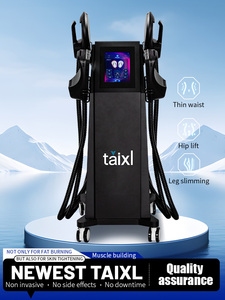 Appareil de stimulation EMS à 4 poignées pour la perte de poids et la combustion des graisses, 13 Tesla, 2000W, machine de stimulation EMS pour le remodelage corporel - Product Image 3