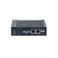 Computadora Industrial Integrada Personalizada ShareVDI con 2GB 16GB WIFI BT Opcional, Computadora con IA, 2 LAN para Computación de Borde