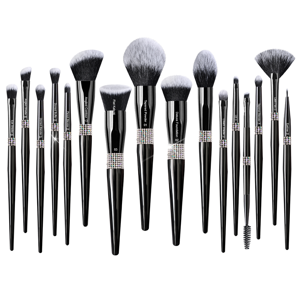 Pinceau de maquillage noir