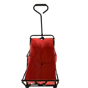 Klapp wagen wagen Garden <span class=keywords><strong>Beach</strong></span> Carts mit verstellbarem Griff Heavy Duty Utility Garden Wagon Lebensmittel wagen Maximale Kapazität 180lbs - Product Image 3