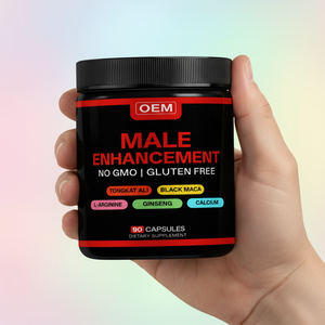 OEM Male Support Capsules Supplement mit Tongkat Ali Black Maca Wurzel L-Arginin Ginseng Calcium Astragalus - Product Image 2
