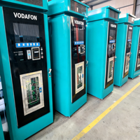 Máquina Expendedora de Agua Pura de Ósmosis Inversa para Exteriores de Alta Calidad, Cuerpo Metálico, SDK, Kiosco de Agua Potable de Autoservicio para Uso Público