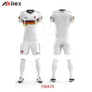 เสื้อฟุตบอลพิมพ์ลายเองเสื้อฟุตบอลระบายอากาศได้ดีเสื้อฟุตบอลมีสไตล์ - Product Image 4