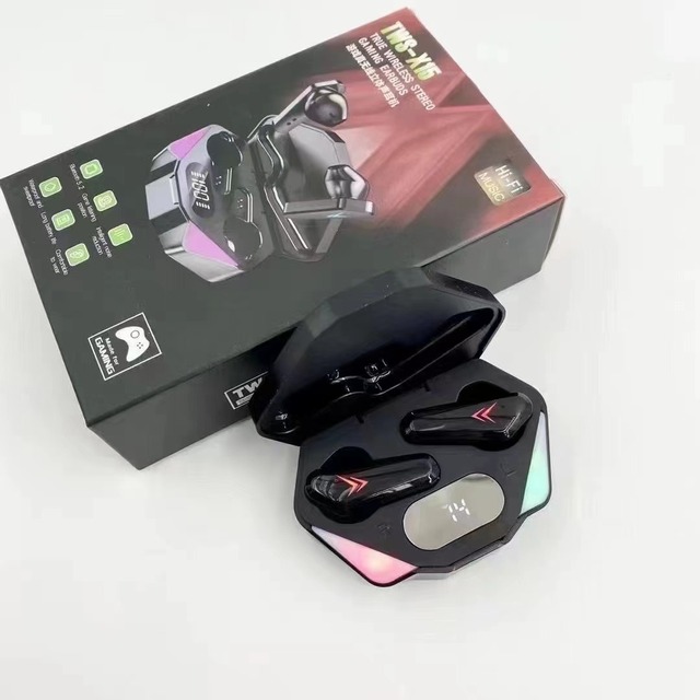 Lowest Price X15 Gaming TWS Headset Waterproof Touch Control Earphone BT 5.3 True Wireless Stereo Gaming Earbuds X15