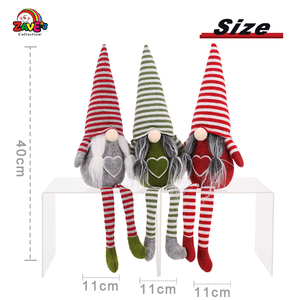 Zaves giáng sinh gnomes Faceless trang trí trẻ em Quà tặng trang trí Xmas Plush gonk búp bê bức tượng & đồ chơi cho trẻ em - Product Image 1