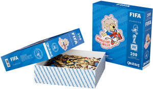 Trò chơi câu đố bằng gỗ được cấp phép chính thức của FIFA-Bộ sưu tập linh vật đồ chơi hoạt hình giáo dục chất lượng cao - Product Image 4