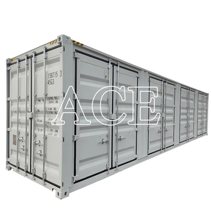 Cửa bên mở 40ft 40 cao Cube mở <span class=keywords><strong>Side</strong></span> vận chuyển <span class=keywords><strong>container</strong></span> với 4 Bên Cửa ra vào để bán - Product Image 2