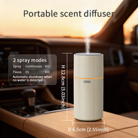 Diffuseur d'huiles essentielles portable de luxe personnalisé, rechargeable par USB, mini, sans eau, pour voiture et maison