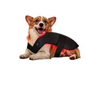 Uionen Modèle 1 – Bandeau de thérapie par lumière rouge réglable pour pattes de chien, rechargeable, réutilisable, en tissu doux, avec coussin chauffant infrarouge arrondi - Product Image 4