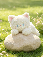 Peluche chat unisexe mignonne et très vendue, de haute qualité, rembourrée en coton PP doux, tailles personnalisables pour diverses occasions