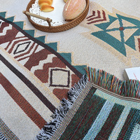 YYCD Tapis de camping bohème imperméable, tapis de pique-nique anti-humidité, tapis de plage pliable pour voyage, équipement de voyage en plein air avec logo personnalisé