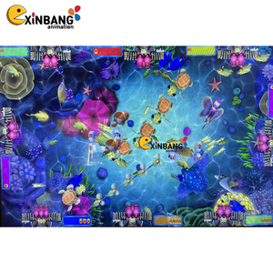 Alta calidad 2/3/4/6/8/10 Player Arcade <span class=keywords><strong>Coin</strong></span> <span class=keywords><strong>Operated</strong></span> Fish <span class=keywords><strong>Game</strong></span> Board Machine para la venta - Product Image 5