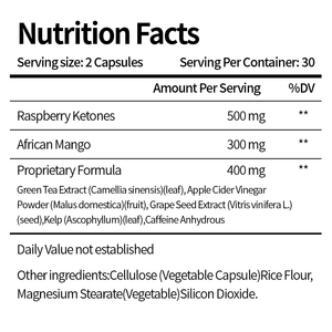 ยาลดความอ้วนโออีเอ็มที่ทำงานได้อย่างรวดเร็วสำหรับผู้หญิงวิตามินลดน้ำหนักจากธรรมชาติช่วยให้ท้องอืดและเผาผลาญ - Product Image 2