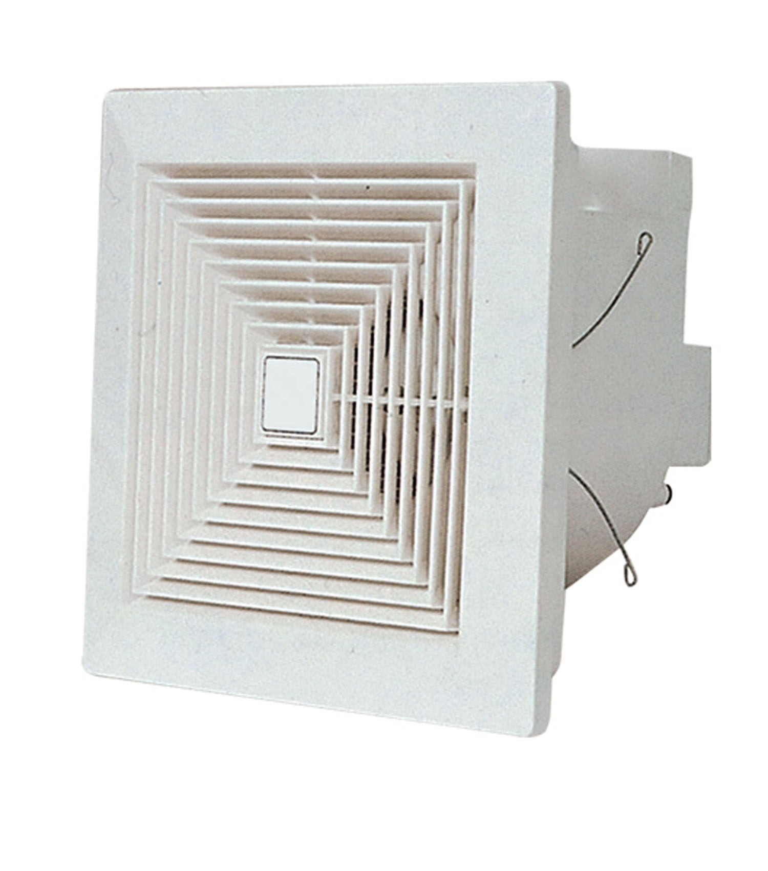 Gosknor Badezimmer Abluftventilatorabdeckung - 24.5x24.5 Cm, Weiß, Aus ABS