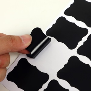 Etiquetas de PVC para Pizarra de <span class=keywords><strong>3x2</strong></span> Pulgadas, Resistentes <span class=keywords><strong>al</strong></span> <span class=keywords><strong>Aceite</strong></span>, Reutilizables, Removibles, 1 Marcador de Tiza Líquida para Frascos de Vidrio, Cajas de Almacenamiento, Contenedores de Alimentos - Product Image 3