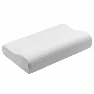 Wholesale polyurethane memory foam sleep cervical spine pillow wave type student memory pillow slow rebound neck protection