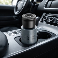 Diffuseur intelligent pour voiture, atomiseur en verre, démarrage et arrêt automatiques, rechargeable, vaporisateur de parfum automatique 120 ml pour voiture et maison, rafraîchisseur d'air