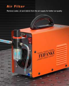 Cortadora de Plasma FEIFANKE 55A, Doble Voltaje 110V/220V, Alta Frecuencia, Arco Piloto Sin Contacto, Corte Máximo de <span class=keywords><strong>3</strong></span>/4\", Corte Limpio de 1/2\", Post-Flujo 2T/4T - Product Image 6