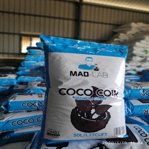 Coco Turba Listo para Usar 50Ltr Bolsa IJ COIR Marca pH 5,8-6,5 - Product Image 1