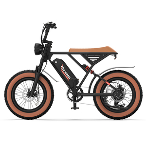Potente Bicicleta Eléctrica con Motor de 1500W, Batería de 48V, Alcance de 55 Millas, Frenos de Disco y Neumáticos Anchos para Adultos - Product Image 1