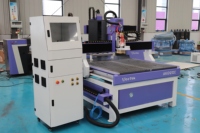 Routeur CNC ATC ACCTEK de petite taille 1200*1200mm pour la découpe, la gravure et la sculpture du bois pour les meubles/armoires/éléments décoratifs