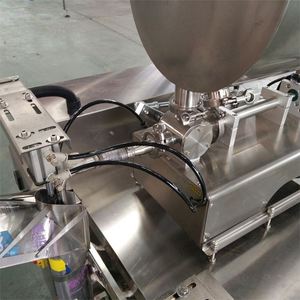 Machine d'emballage automatique de sachets de confiture, de ketchup et de miel, machine de remplissage de petits sachets, machine d'emballage de miel et de lait - Product Image 3