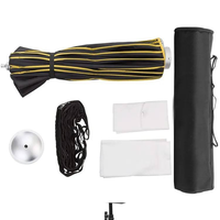Triopo KL-85 85cm KL-105 105cm Diffuseur Disque de Beauté Pliage Rapide Verrouillage Démontage Rapide Argent Support Bowens Boîte à Lumière Studio