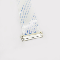 Ruban plat Flexible, connecteur Ffc, livraison gratuite, 0.3-2.54mm, 4-60 broches, Type A/B (Ffc)