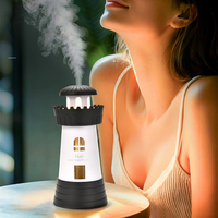 Nouveau produit 2026 : Mini diffuseur d'arômes à lumières colorées effet flamme, purificateur d'air pour voiture alimenté par batterie, idéal pour la décoration de chambre d'enfant et la décoration automobile.