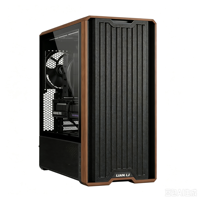 Boîtier de jeu Esports L217 Tower Top avec 5 ventilateurs, compatible avec la carte mère EATX, boîtier refroidi par eau à 360 degrés, couleur noire pour LIANLI