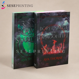Libros <span class=keywords><strong>de</strong></span> bolsillo <span class=keywords><strong>de</strong></span> lujo Premium personalizados Edición especial Gilding Edge Fiction Impresión y publicación <span class=keywords><strong>de</strong></span> novelas - Product Image 2
