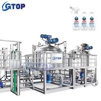 Agitateur mélangeur de shampoing Gtop, mélangeur pour usine de fabrication de produits capillaires, homogénéisateur à cisaillement élevé, machine de fabrication de shampoing, détergent liquide