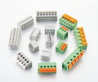 Paso macho y hembra 7,5mm 7,62mm conector MCS WJ0603 0703 bloque de terminales
