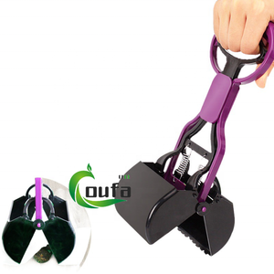 Venta al por mayor plegable Pet <span class=keywords><strong>Pooper</strong></span> <span class=keywords><strong>Scooper</strong></span> para perros grandes y gatos mandíbula Poop Scoop herramienta de recogida de mascotas - Product Image 3