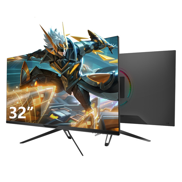 32-Inch High Refresh 4K 144HZ Esports LCD Monitor HDR with IPS Panel DP Interface Borderless Desktop Gaming Computer Display