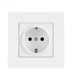 Chất lượng cao EU loạt phẳng lớn Bảng điều chỉnh nhà chuyển đổi và ổ cắm tường chuyển đổi ánh sáng cho nhà sản phẩm điện - Product Image 2