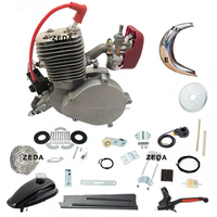Kit moteur de vélo à essence DIY pour cyclomoteur, scooter, chopper, avec double bougie d'allumage, 100cc 80cc, 2 temps
