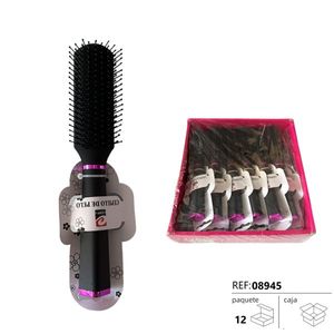 Set di 12 Spazzole per Capelli in Confezione, Rif. 08945 - Product Image 3