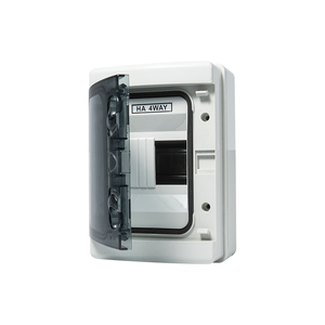 Kinee <span class=keywords><strong>4</strong></span> <span class=keywords><strong>Way</strong></span> Ha Ngoài Trời Không Thấm Nước Chống Cháy Hộp Phân Phối Sạc Mạnh Mẽ Cọc Hệ Thống Dây Điện PV Combiner Hộp - Product Image 5