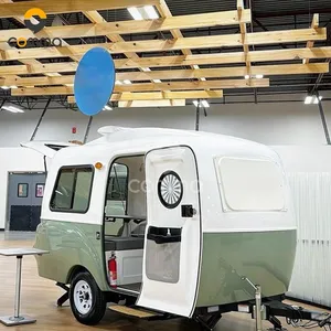 Leichter Reise anhänger Motor Casa RV Caravana All Terrain 4x4 Offroad Camper Fahrrad Caravan Camper