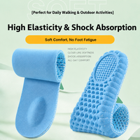 Semelles en gel amortissantes, coussinets antidérapants pour chaussures de course, de marche et de randonnée